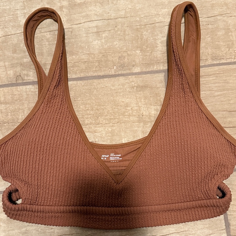 AMERICAN EAGLE SWIM TOP WITH PADS